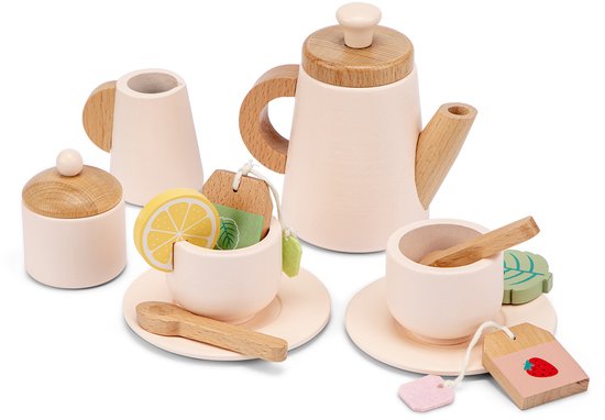 Miniatuur Theeservies voor Poppenhuis - 1:12 Keramisch Servies