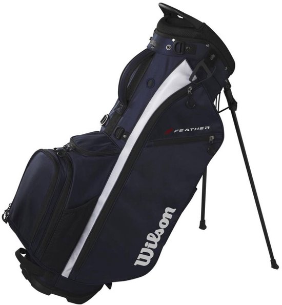 Sac trépied Wilson Staff Feather bleu marine et Wit