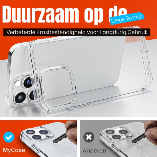 Coque My Case® pour iPhone 14 Pro Max, coque transparente résistante aux chocs