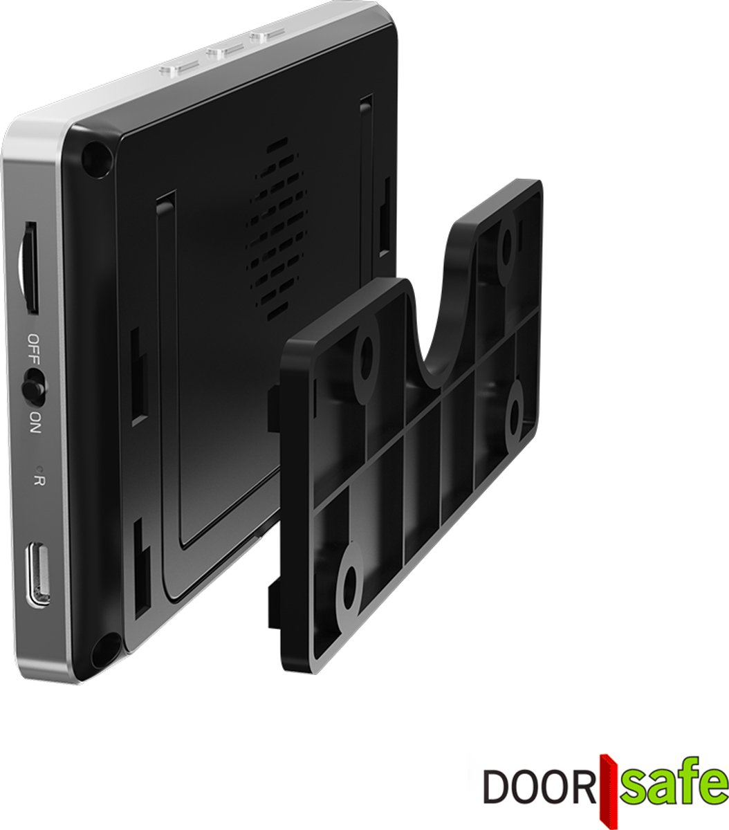 Doorsafe 4140 - Draadloze camera deurbel - 4.3″ Scherm - afbeelding 2