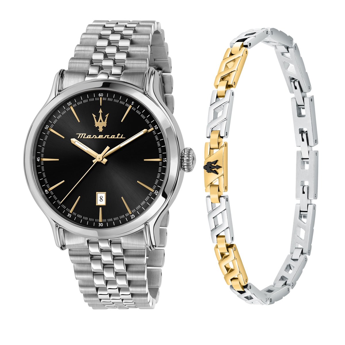 Maserati - Heren Horloge Epoca Giftset R8853118029 - Zilver