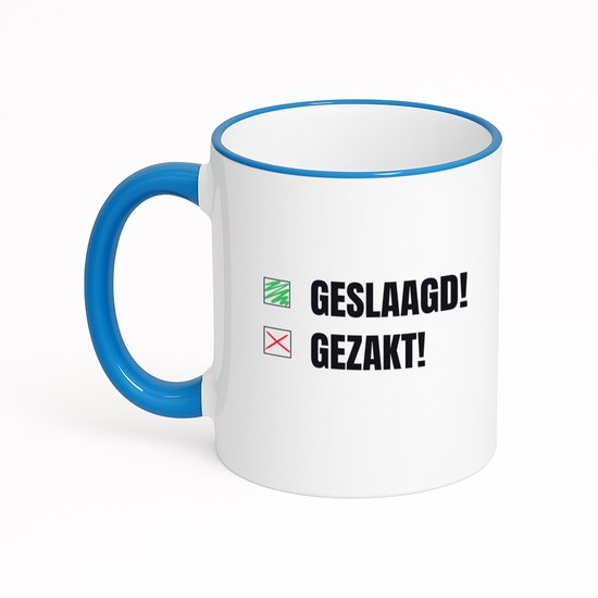 Vixar F-Caw-F sarcastische kip gekleurde keramische mok