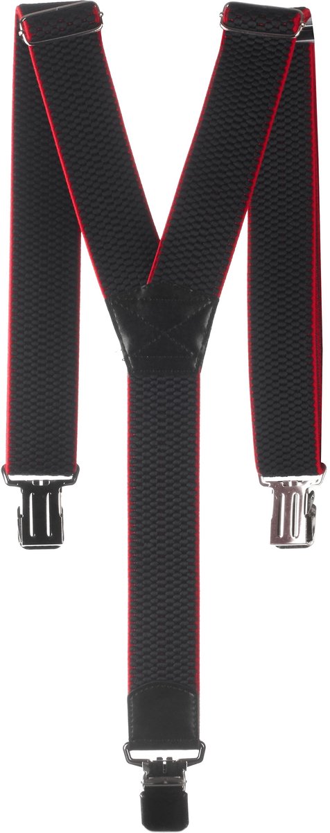 Ladeheid – Bretels – 1121/40-Zwart/Rood - LA-TG-SZ6/40