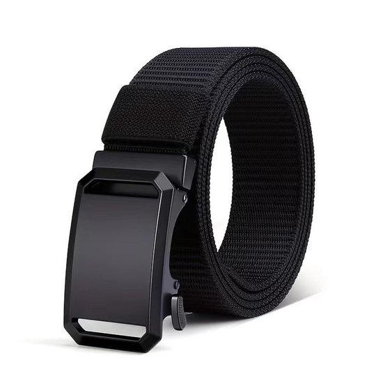 Ceinture tactique extensible pour homme, équipement de travail militaire, ceinture de randonnée, sangle en nylon élastique de 1,5 pouce avec cliquet et boucle à dégagement rapide