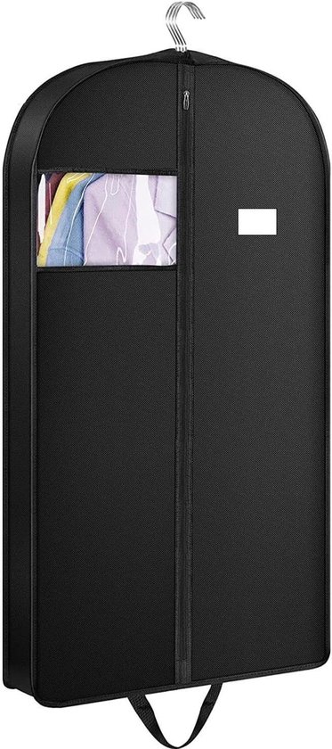Housse Costume Homme 60 X 100 Cm - Housse Vêtement à Suspendre Noire Pour Voyage, Chemises, Robes Et Manteaux