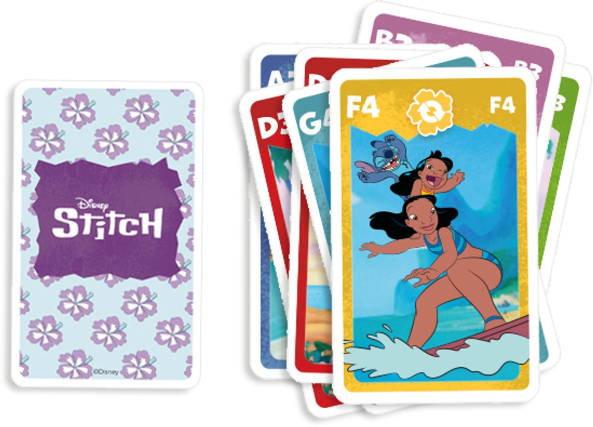 Shuffle Lilo & Stitch - 4-in-1 Kaartspellen (Kwartet, memo, snap, actiespel) — afbeelding 6