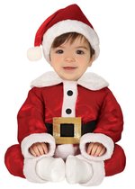 Fiestas Guirca Kerstman kostuum voor baby's - 3-delig - polyester - baby verkleedkostuums 86/92