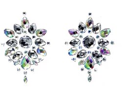 Tepelstickers - Tepelcovers - Festival Accessoire - Nipple Covers - Chique Diamantjes - 1 Paar