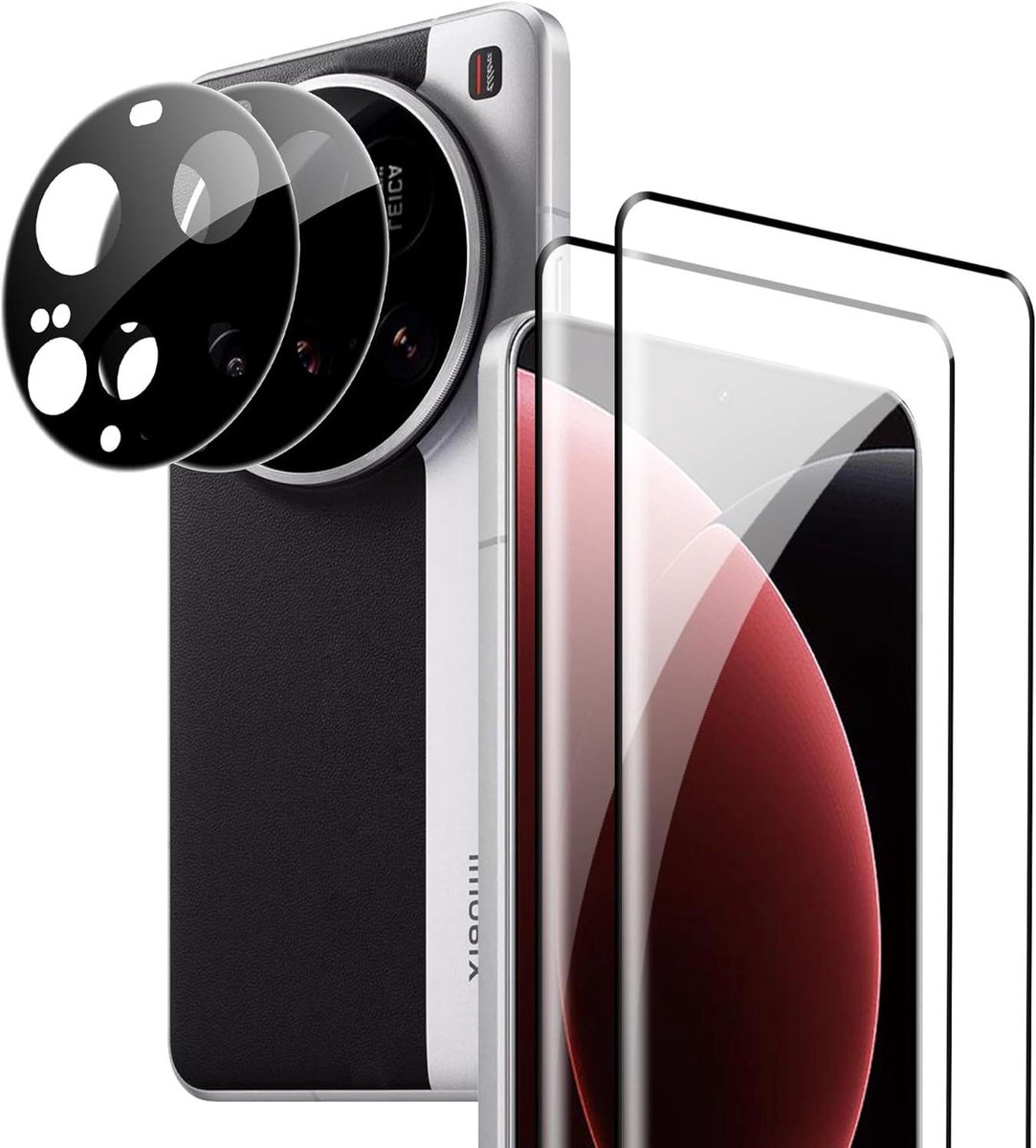 15 Ultra 5G gehard glas screenprotector en camera bescherming set - krasbestendig en 9H hardheid