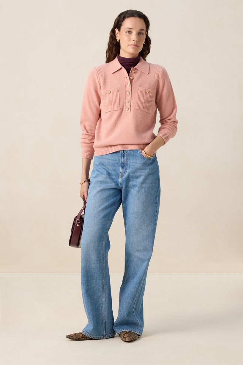 Sissy-Boy - Roze polo trui