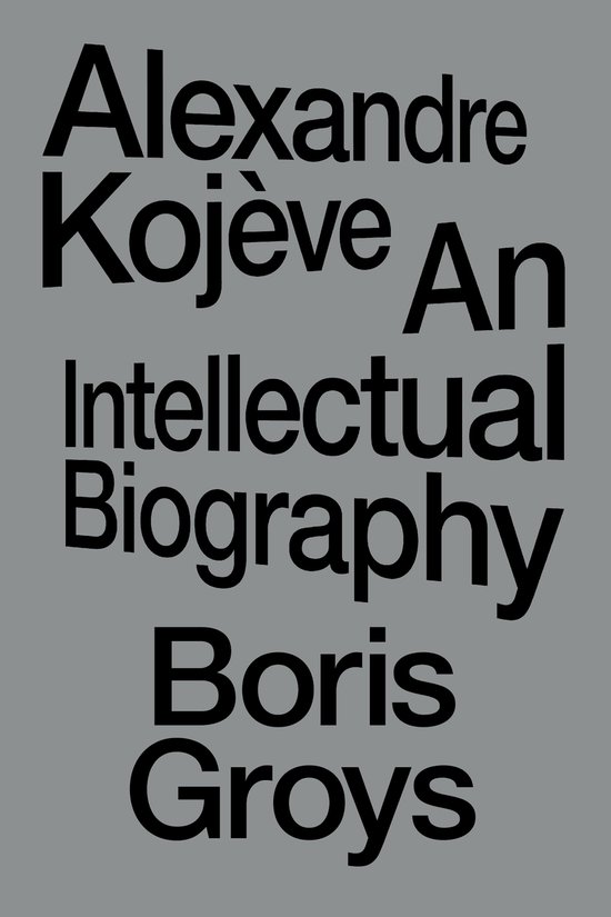 Alexandre Kojève - cover