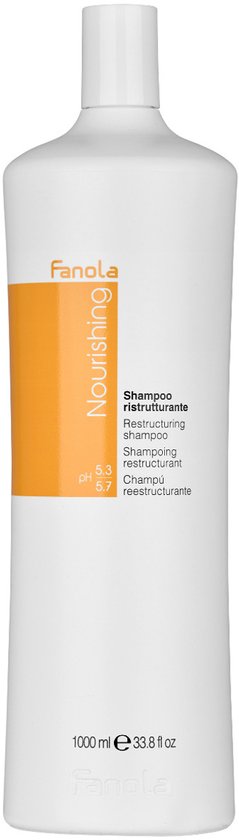 Fanola Nutri Care Nourishing Shampoo - Met melkproteïne voor droog haar - 1000 ml