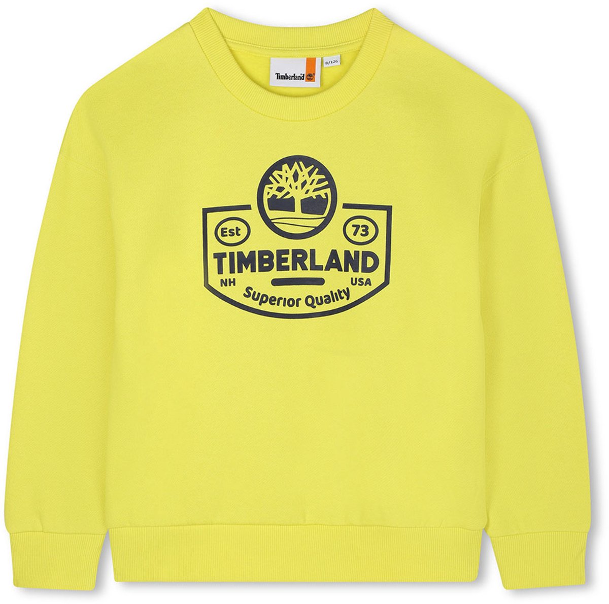 Timberland T60544 Sweatshirt 10 Years Jongens Geel