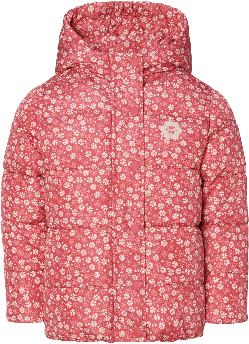 Noppies Jas Neha - Floral Pattern Pink - Maat 128