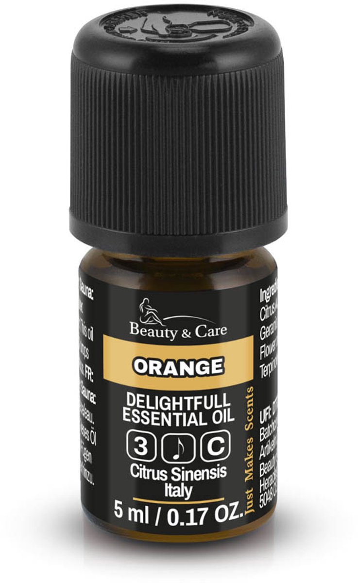 Sinaasappel etherische olie - Beauty & Care - 5 ml. new