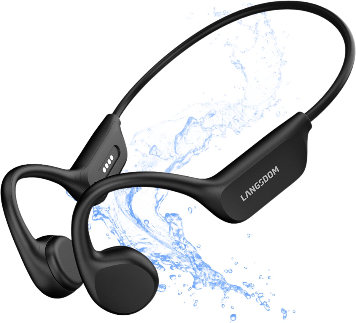 Langsdom Bone Conduction Headphone Sportoordopjes Bluetooth - Guangzhou Langston Electronic Technology Co., - €49,95
