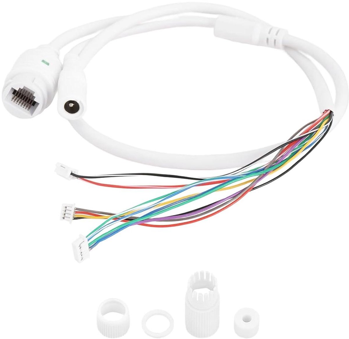 POE IP Netwerk Kabel PCB Module - RJ45 Vrouwelijk/DC Mannelijke Waterdichte Kabel - Geschikt voor IP Camera CCTV Netwerk