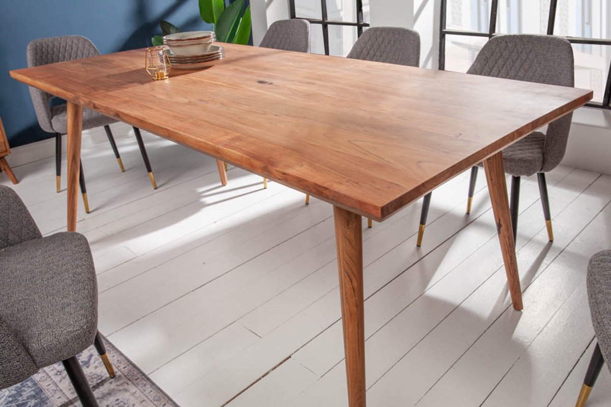 Invicta Interior Massieve eettafel MYSTIC LIVING 200cm natuurlijk acacia massief hout - 38419 Zie omschrijving