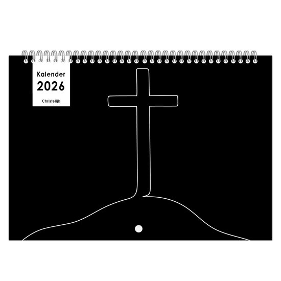 Foto: Huurdies 2026 kalender christelijk a3
