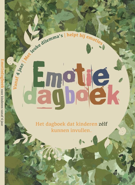 Emotie dagboek kind – Vanaf 4 jaar - Invulboek met leuke dilemma's - voor kinderen