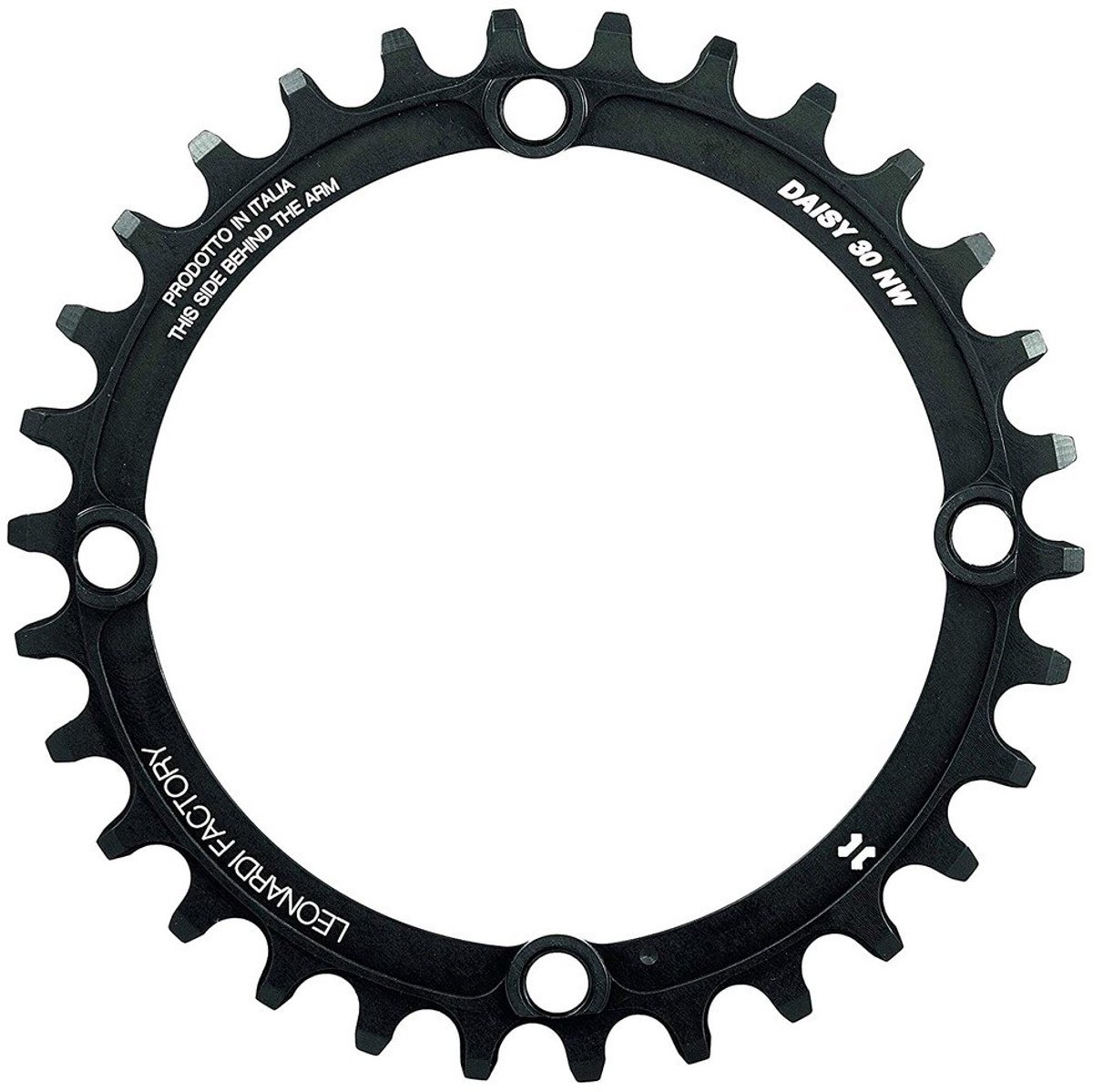 Leonardi Racing Daisy 104 Bcd Kettingblad Zwart 38t