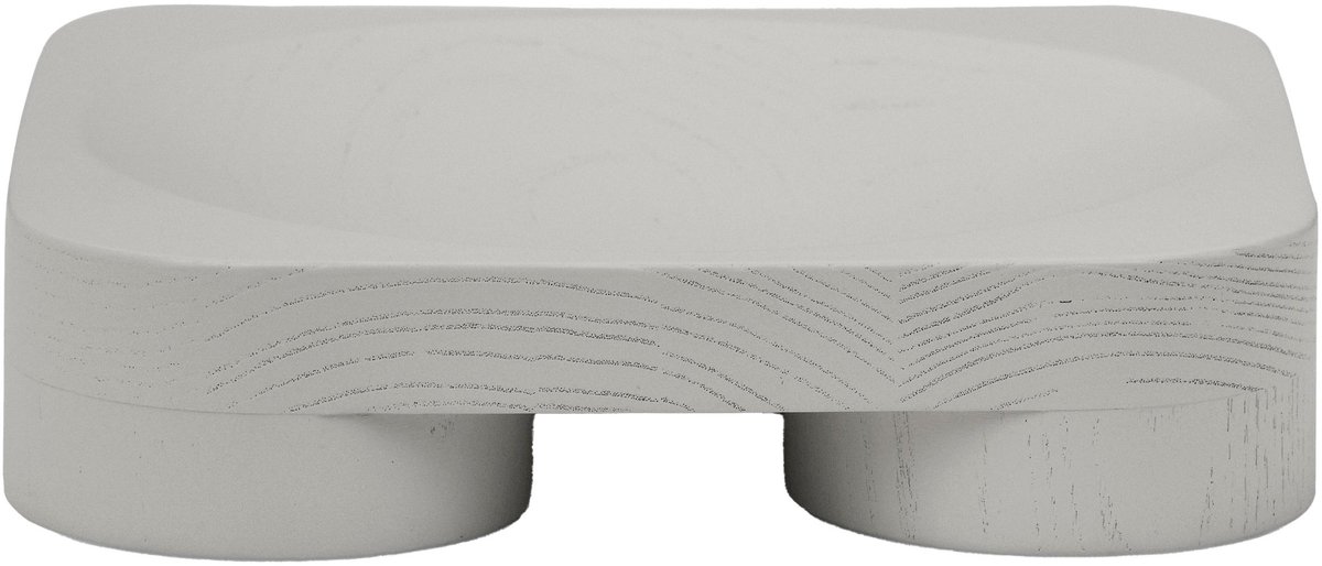 Cube Schaal Large Warm Grey