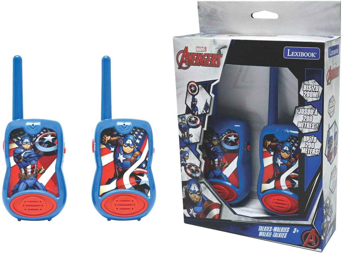 Avengers walkie-talkies tot 120m