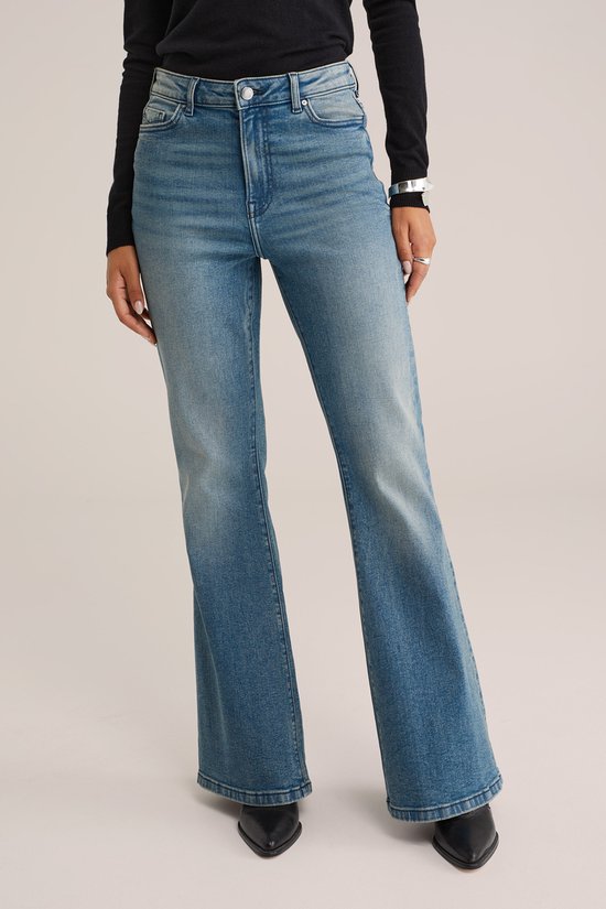 WE Fashion Dames flared jeans