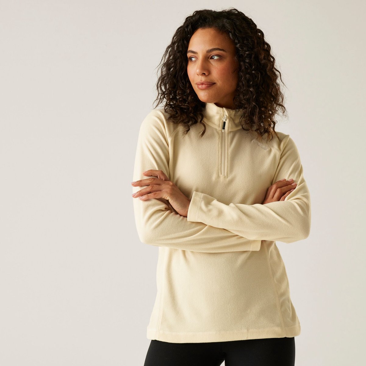 Fleece Dames Voor Wandelen Wit