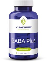 Vitakruid Gaba Plus Sublinguaal  Voedingssupplement - 90 smelttabletten