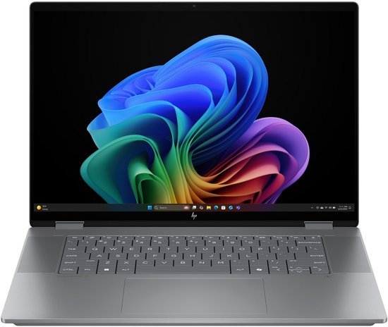 HP OmniBook X Flip 16 - Hybride 2-in-1 - 16" Touchscreen 3K - 24GB RAM / 1TB SSD - Windows 11 - Grijs - HP - Hoofdafbeelding