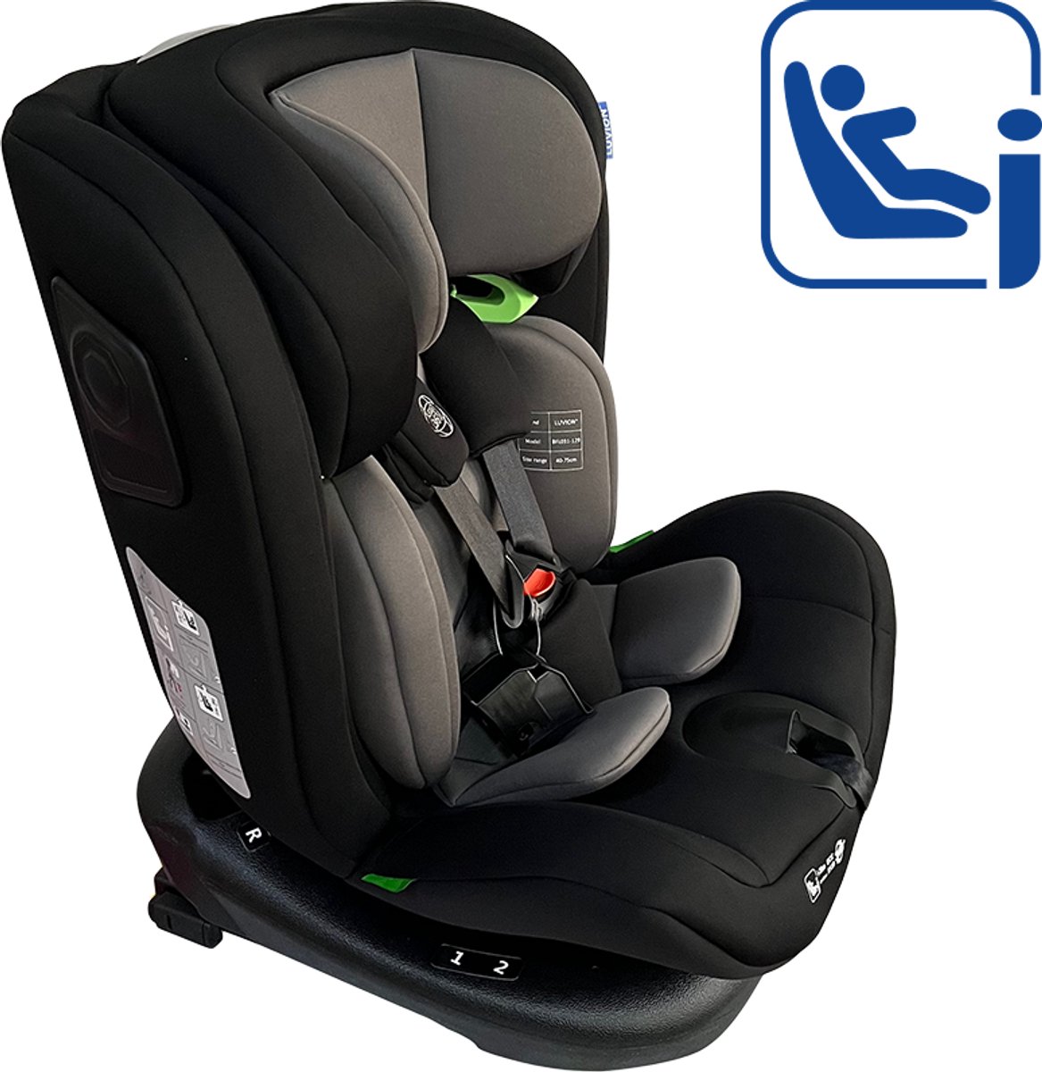 AEG LUVION Aegis 360° Autostoel Shadow Blend - i-Size ISOFIX thumbnail 2