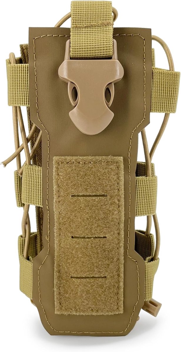 Bidontas - Bidonhouder - Tactische flessenhouder - Flessendrager - Verstelbare bidontas Geschikt voor buiten wandelen en kamperen Wandelrugzakken en riemen - militair drinkflestas - voor Wandelen, Camping, Reizen