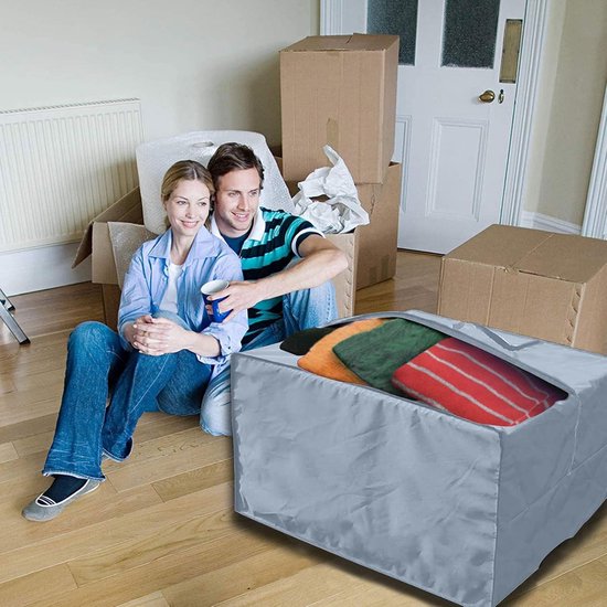 Opbergtas voor tuinmeubelen, 173 x 76 x 51 cm, duurzaam, 210D Oxford-stof, outdoor kussenslopen, waterdicht, scheurbestendige kerstboom, opbergtas met handvat voor thuis en patio accessoires