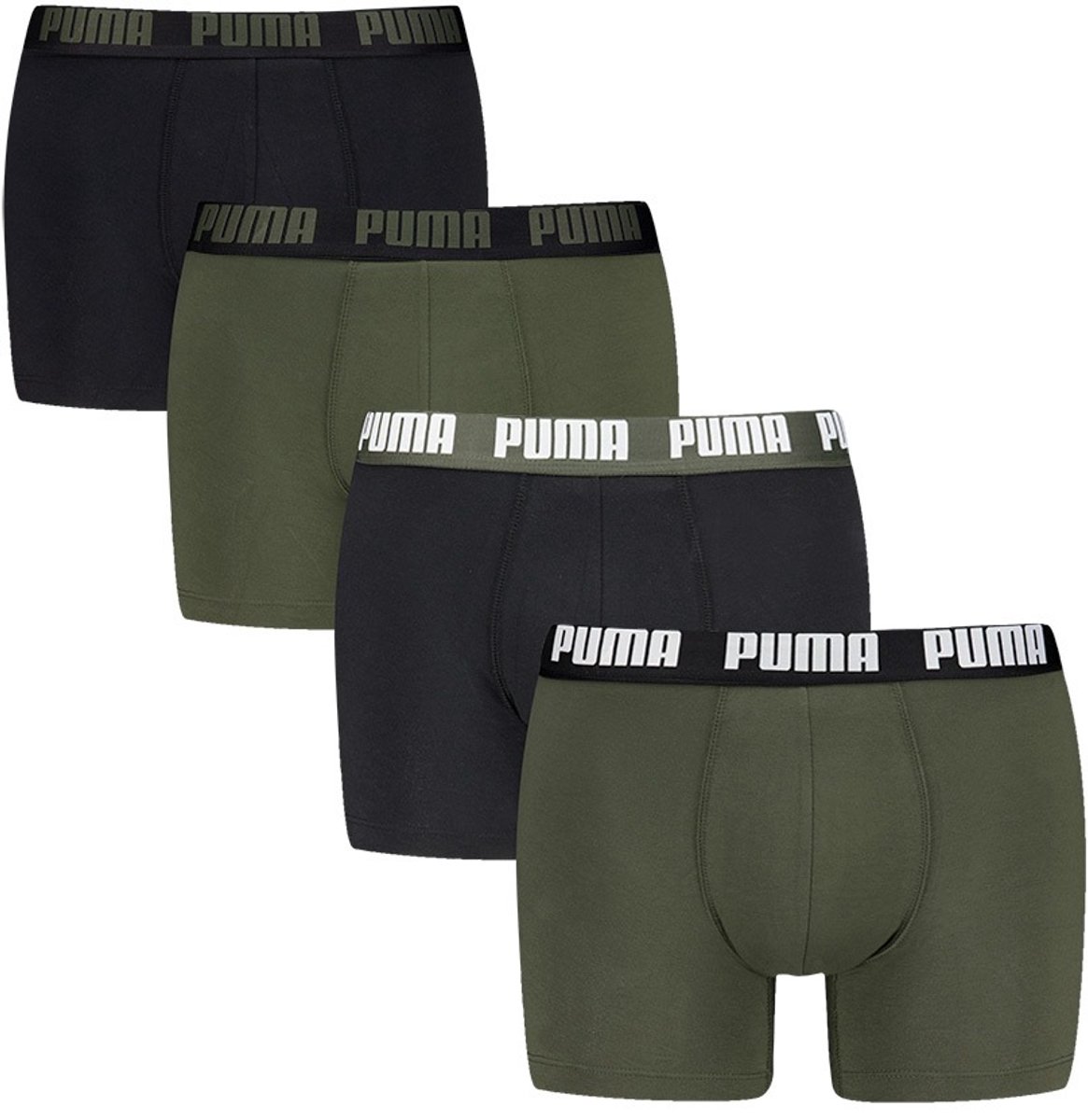 Puma - Heren Boxershorts - 4 Pack - Maat M