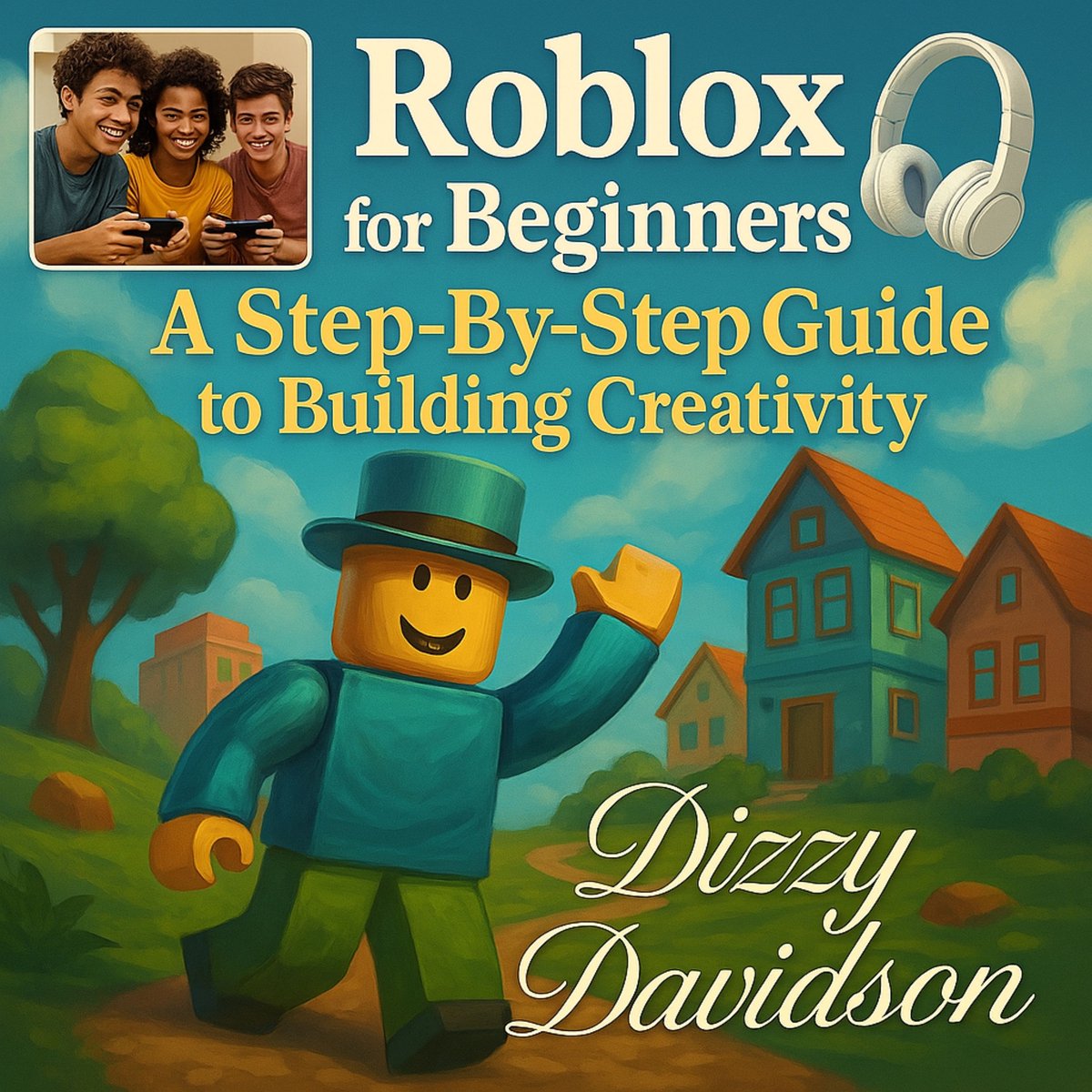 Omslag van Roblox for Beginners: A Step-By-Step Guide to Building Creativity