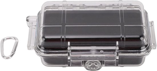 Allecto Plus - Waterdichte kunststof box met schokbestendige voering voor kamperen, jagen en wandelen (klein)