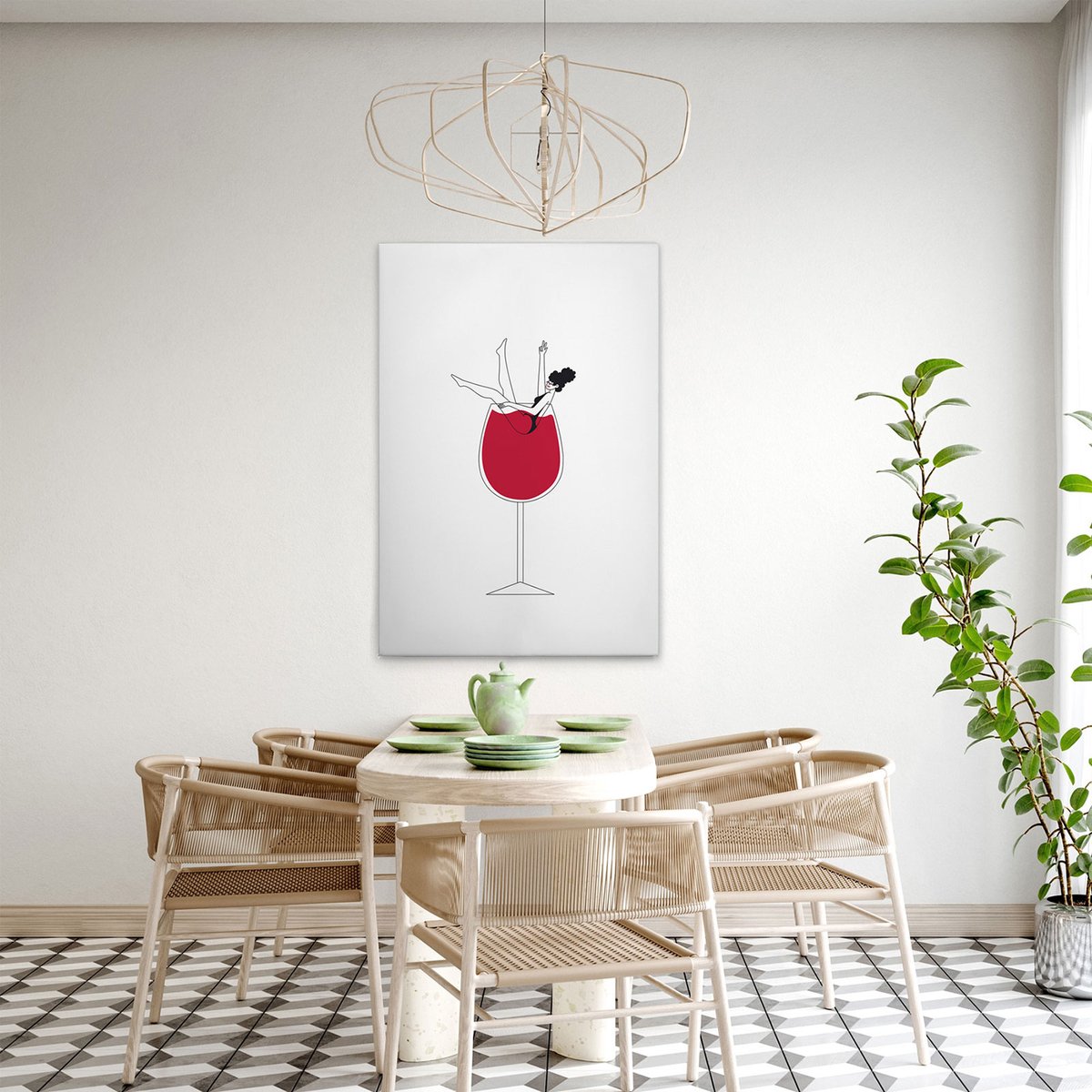 Canvas Wine Love 2 | DD132635