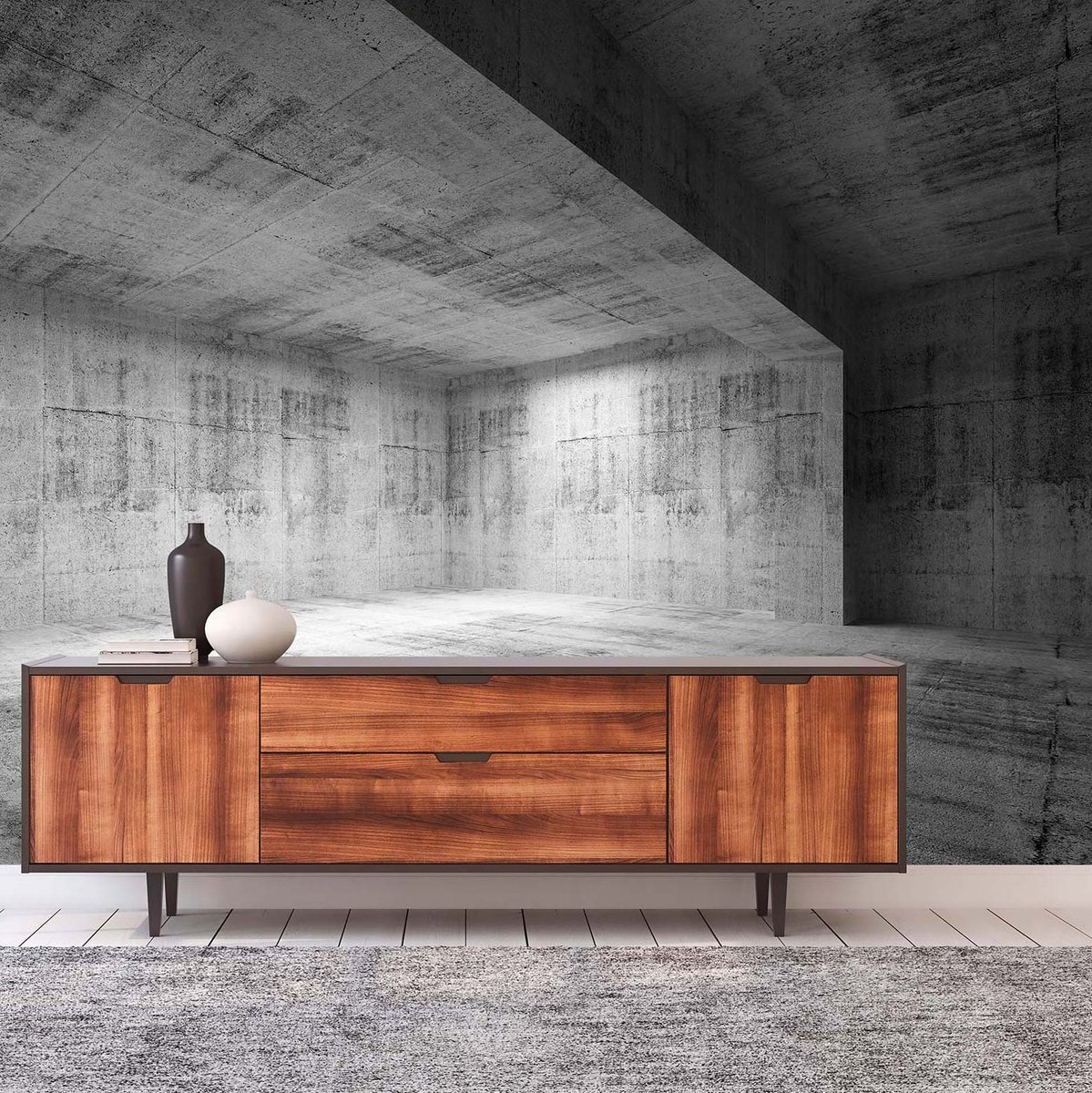 Fototapete Designwalls 2 DD123548 ConcreteRoom