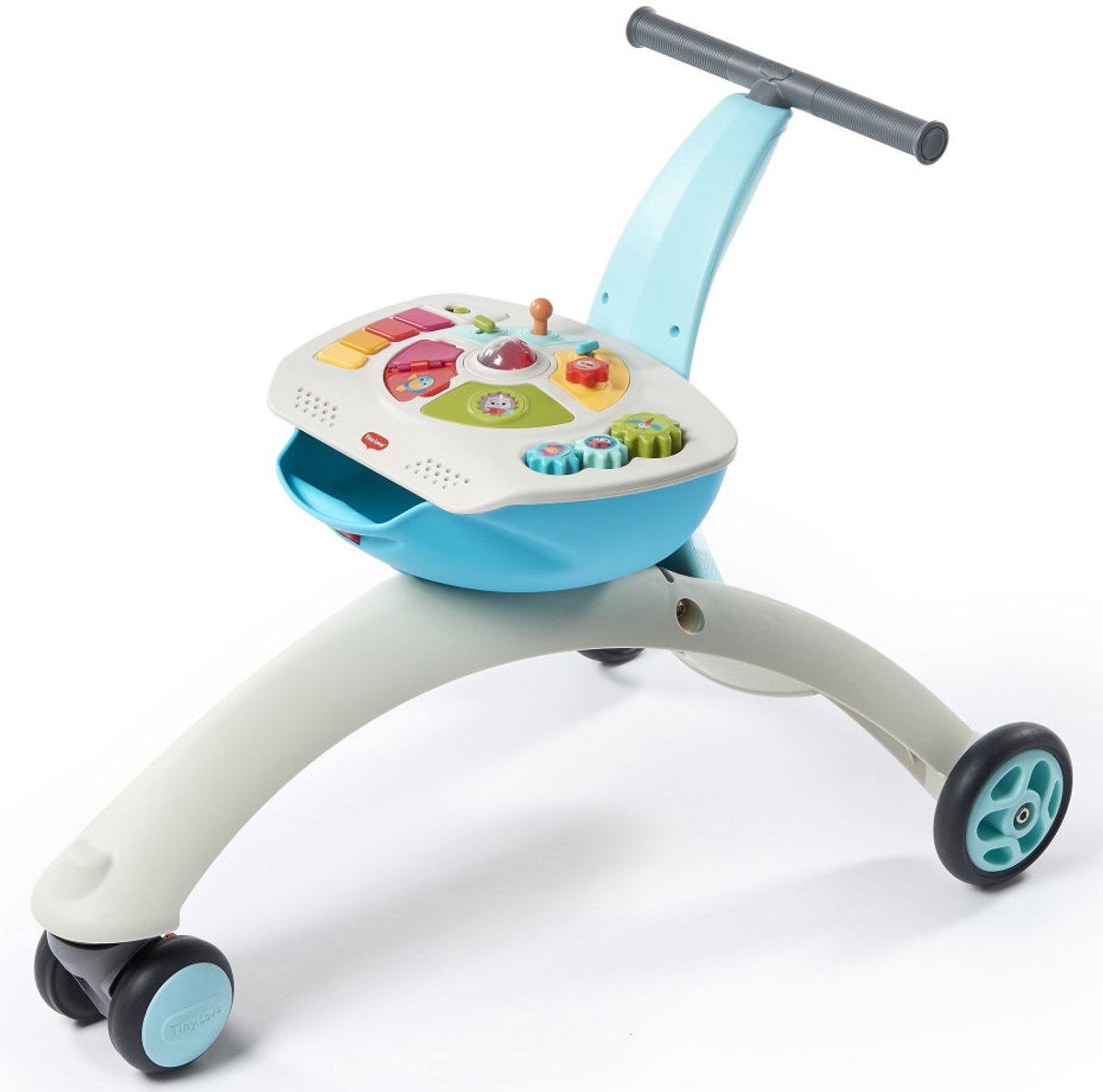 Tiny Love Walk Behind and Ride on Loopstoel - 5-in-1 - Blauw