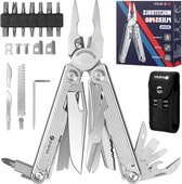 ValueMax Multifunctionele Tang, 13-in-1 Mini-Multitool, Multifunctioneel Gereedschap met Tang, Mes, Campingaccessoires, Opvouwbaar Multitool voor Reparaties en Wandelen ValueMax Multifunctionele Tang, 13-in-1 Mini-Multitool, Multifunctioneel Gereedschap met Tang, Mes, Campingaccessoires, Opvouwbaar Multitool voor Reparaties en Wandelen