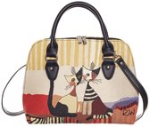 Sac à main - Sac bandoulière - Rosina Cat Cappia - Chat - Chats - Rosina Wachtmeister