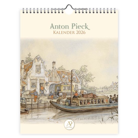 Anton Pieck Het Veerhuis Kalender 2026