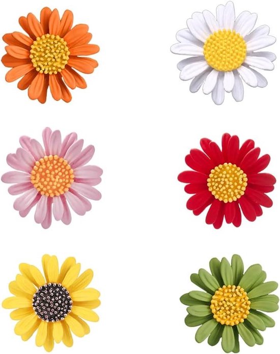 Zwarte bloem broche van voile - Lovely Scarfs