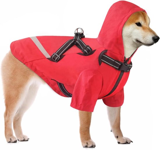 Licht jack voor hond - regenjack voor hond - huisdierkleding - hondenkleding - regenjas voor hond - cadeau - België