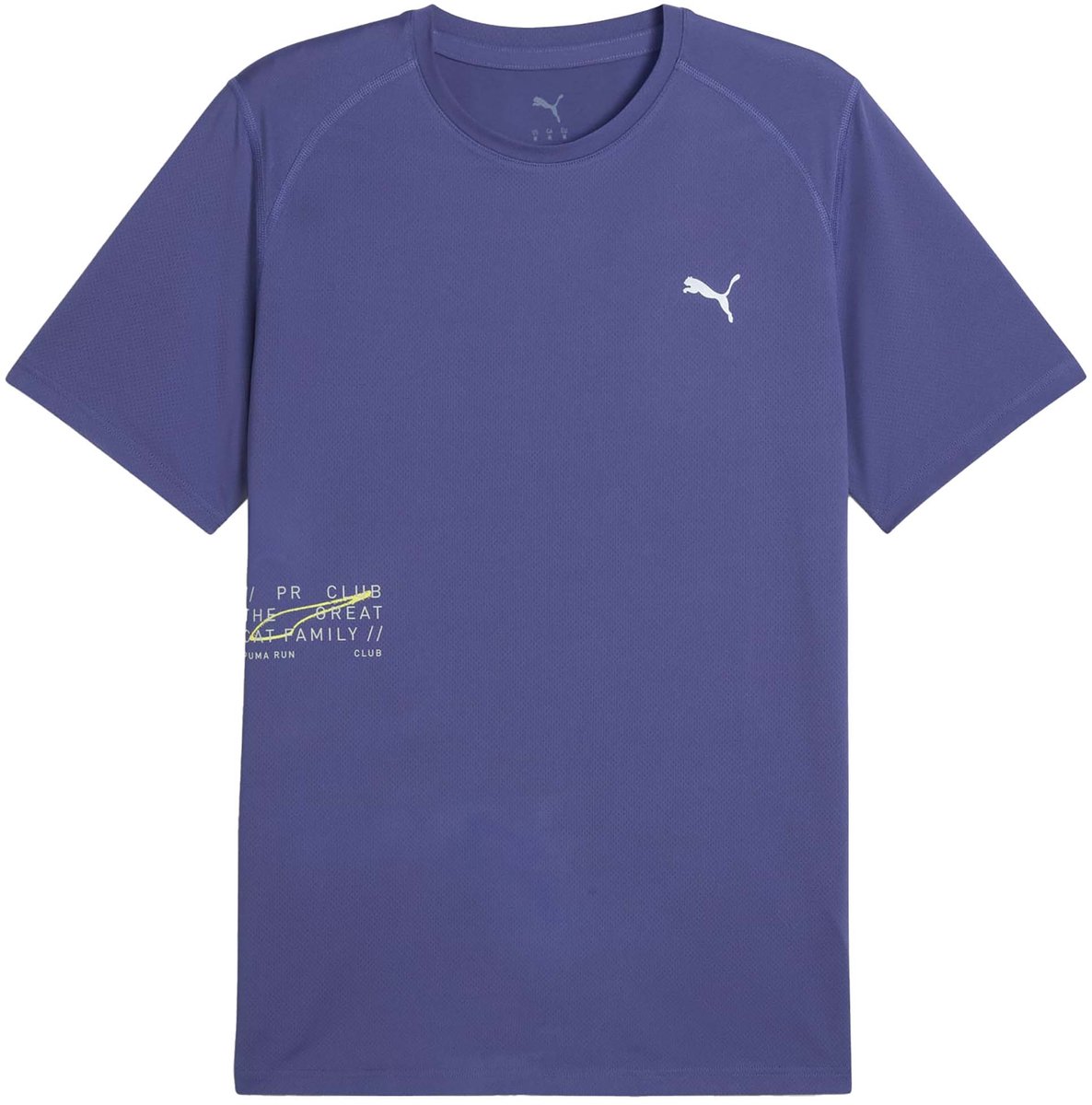 T-Shirt Puma M Run Graphic Mesh Tee? Sportswear Volwassen Blauw