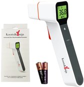 KoortsKonijn 3-in-1- Oorthermometer - Thermometer voorhoofd - Beste Koortsthermometer voor Volwassenen, Kinderen en Baby's - Contactloos