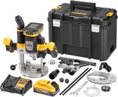 DeWALT DCW620H2 Accu bovenfrees 18V XR 5.0Ah POWERSTACK in TSTAK