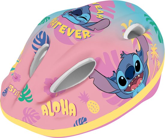 Disney Stitch Kinderhelm - Maat 52-56cm - Goedgekeurd - Europese norm EN1078