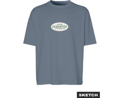 JACK&JONES - JORCATSKILLS FRONT TEE SS CN FST - Heren - T-shirts